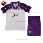 Retro ACF Fiorentina Away Kid Replica Football Kit 1992/93