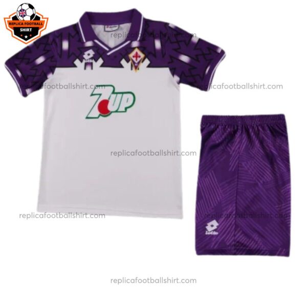 Retro ACF Fiorentina Away Kid Replica Football Kit 1992-93