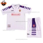 Retro ACF Fiorentina Away Kid Replica Football Kit 1998/99