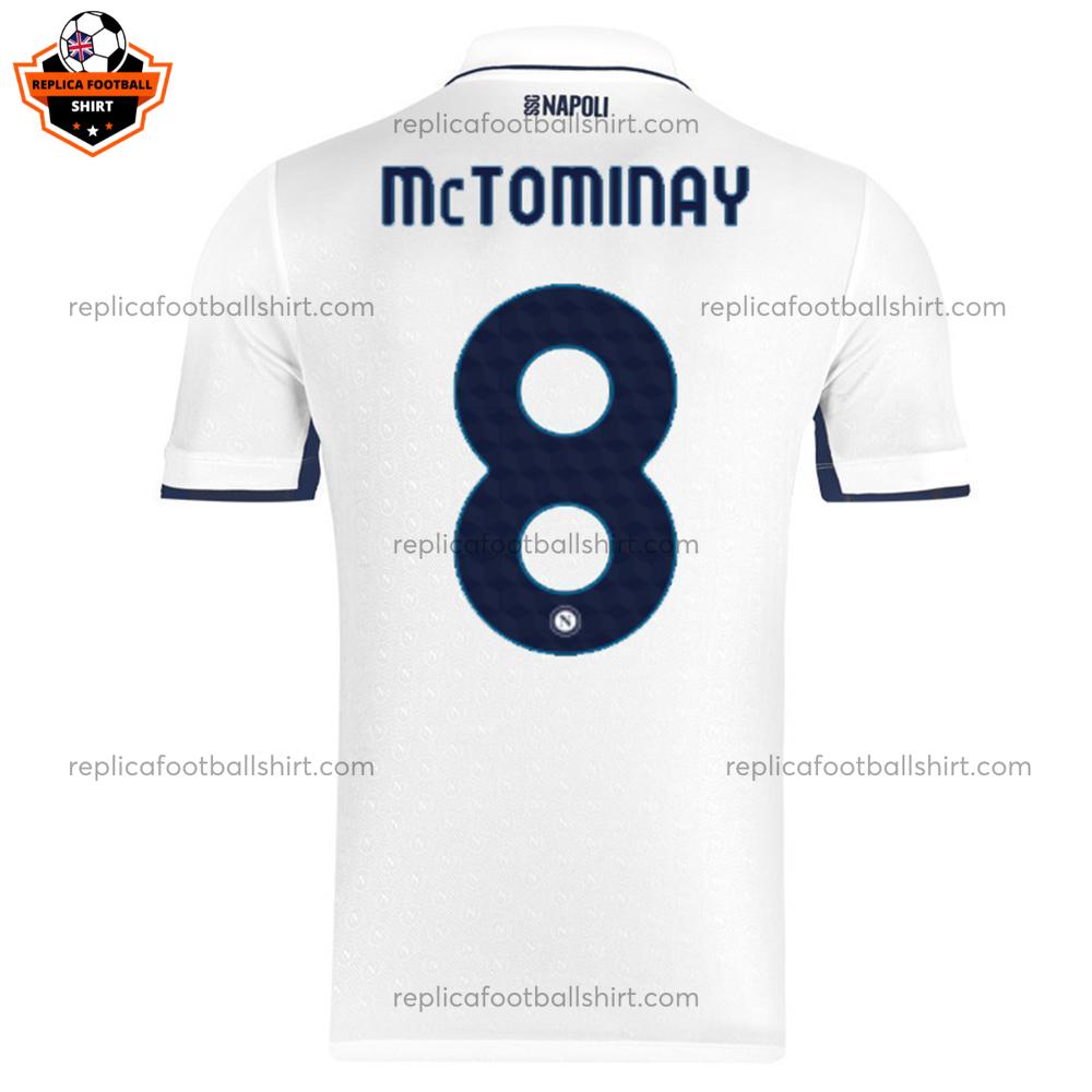 SSC Napoli Away Adult Replica Football Shirt 2024-25 MC TOMINAY 8 Printed