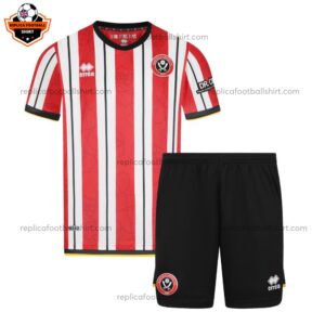 Sheffield United Home Kid Replica Football Kit 2024-25