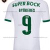 Sporting CP Away Adult Replica Football Shirt 2024-25 GYÖKERES 9 Printed