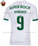 Sporting CP Away Adult Replica Football Shirt 2024/25 GYÖKERES 9 Printed