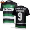 Sporting CP Home Adult Replica Football Shirt 2024/25 GYÖKERES 9 Printed