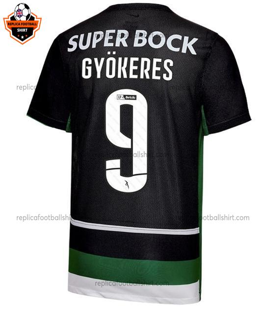 Sporting CP Home Adult Replica Football Shirt 2024-25 GYÖKERES 9 Printed