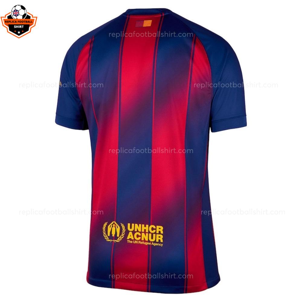 Barcelona Home Men Replica Football Shirt 2025-26 backview