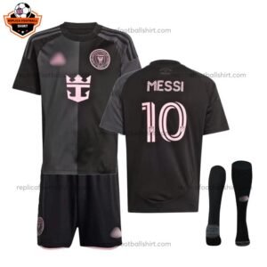 Inter Miami MESSI 10 Away Kid Replica Football Kit 2025-26