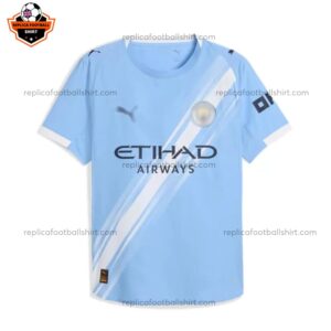 Manchester City Home Men Replica Football Shirt 2025/26 Front View