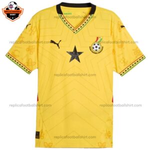 Ghana Away Men Replica Football Shirt 2025/26 - Front View