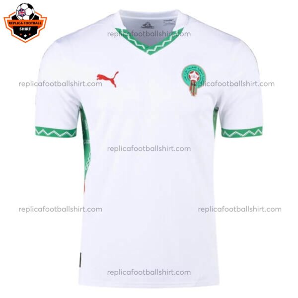 Morocco Away Men Replica Football Shirt 2025/26 - Front View