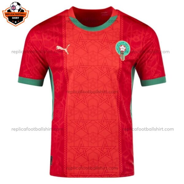 Morocco Home Men Replica Football Shirt 2025/26 - Front View