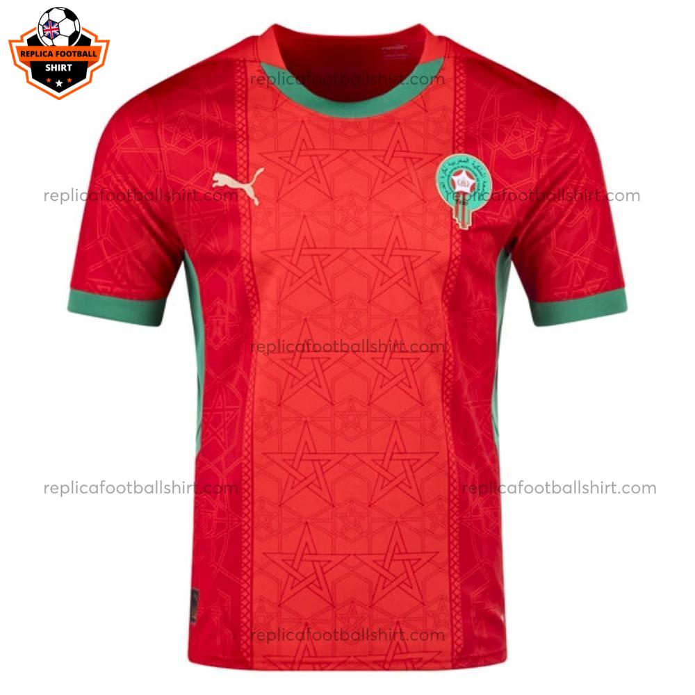 Morocco Home Men Replica Football Shirt 2025/26 - Front View