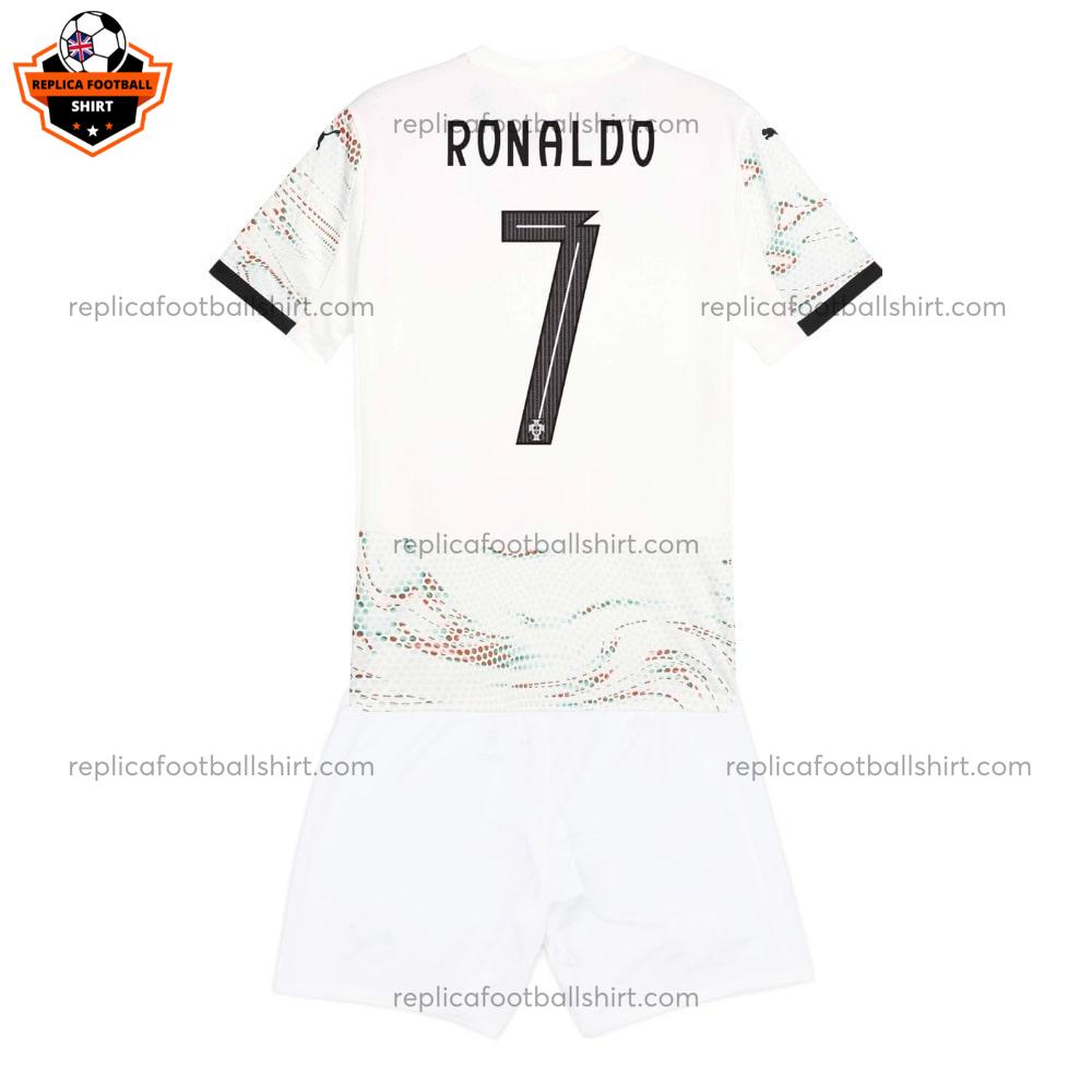 Portugal Away Kid Replica Football Kit 2025/26 RONALDO 7 Printed - Back View