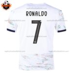 Portugal RONALDO 7 Away Men Replica Football Shirt 2025 Printed
