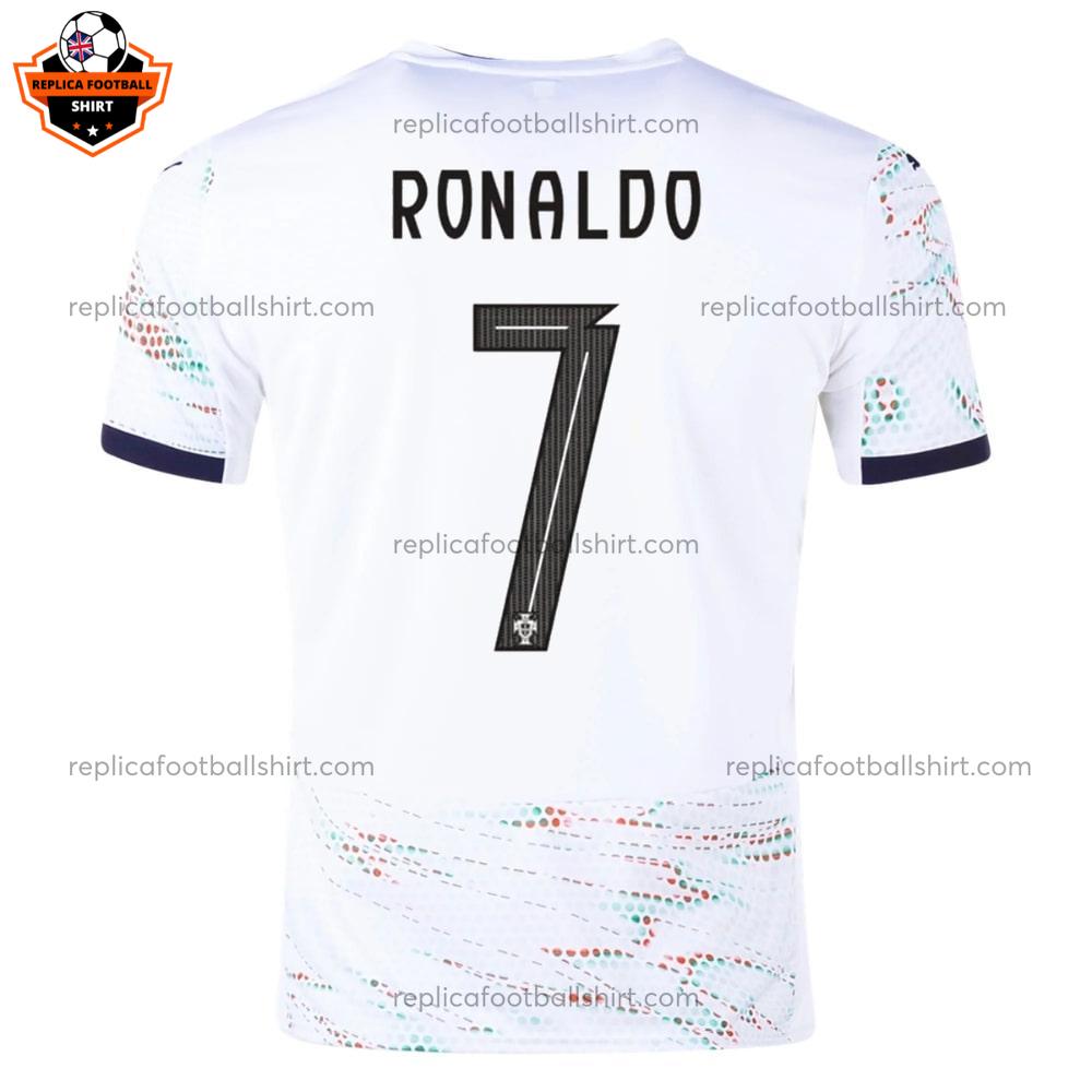 Portugal RONALDO 7 Away Men Replica Football Shirt 2025/26 Printed - Backview