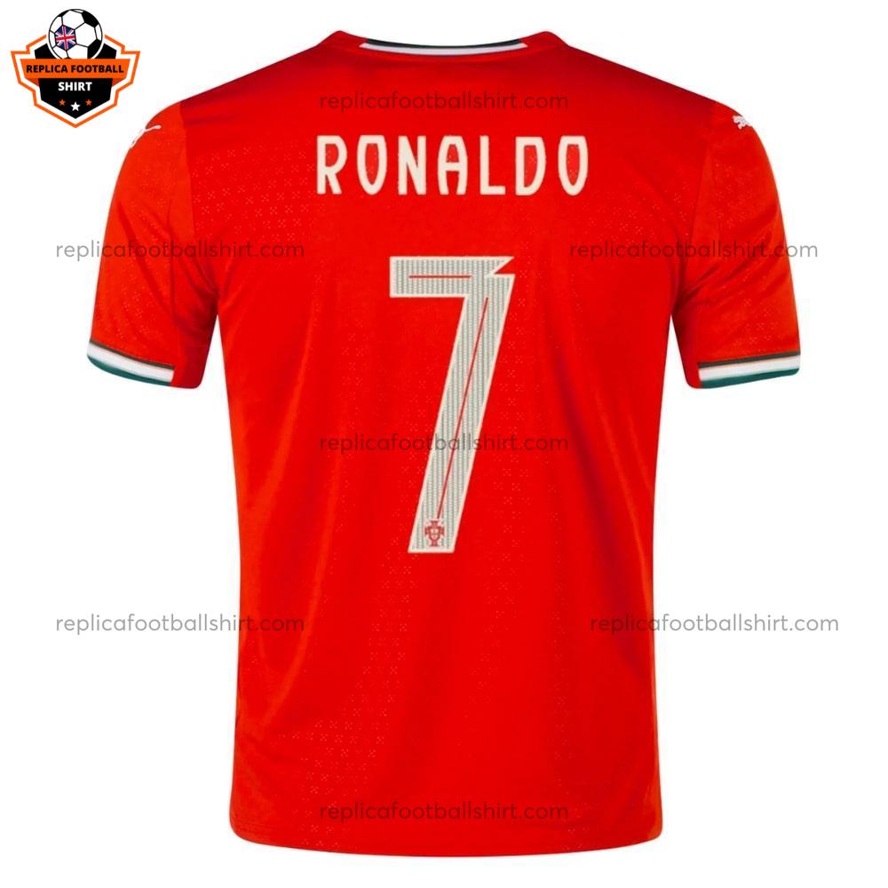 Portugal RONALDO 7 Home Men Replica Football Shirt 2025/26 Printed - Back View