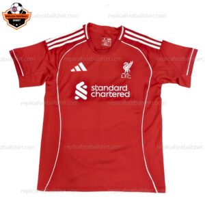 Liverpool Home Men Football Shirt 25/26 - Front View