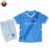 Man City Home Kid Replica Football Kit 25/26 - Front View