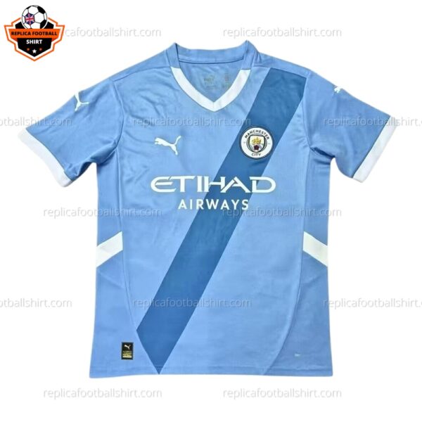 Man City Home Men Replica Shirt 25/26 - Front View