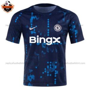 Chelsea Pre Match Training Top Men Replica Football Shirt 2024/25 - Front View