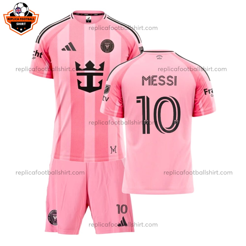 Inter Miami MESSI 10 Home Kid Replica Football Kit 2025/26 - Overview