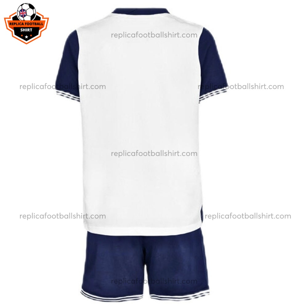 Tottenham Home Kids Replica Kit 2024/25 - Back View No Socks