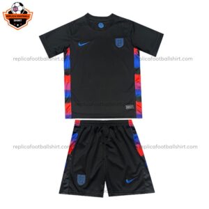 England Away Junior Replica Football Kit 2025/26 - Front View