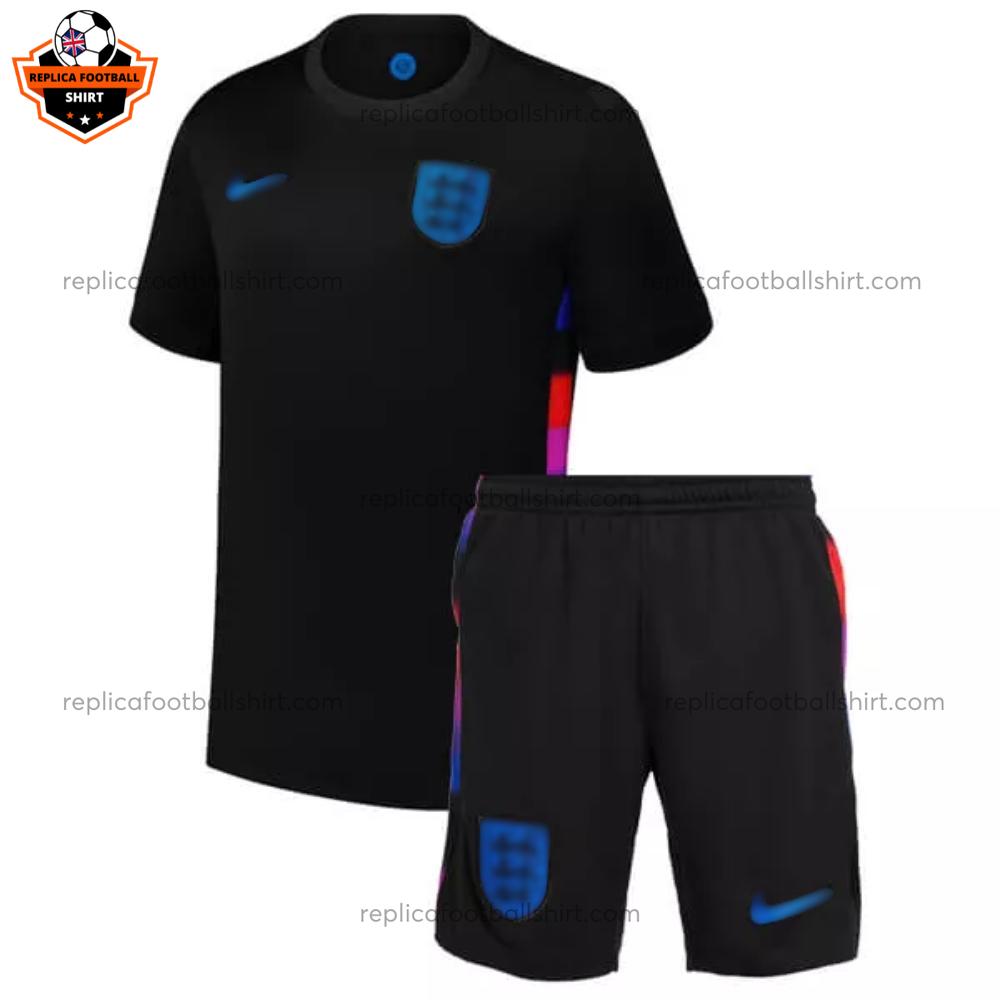 England Away Men And Junior Replica Football Kit 2025/26