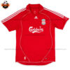 Retro Liverpool Home Replica Shirt 06/08 - Front View