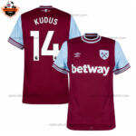 West Ham United KUDUS 14 Home Men Replica Football Shirt 2024/25