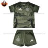 Celtic Third Kid Replica Kit 2024/25 - Front View No Socks