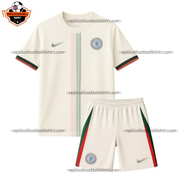 Chelsea Away Kid Replica Football Kit 2025/26 Front View