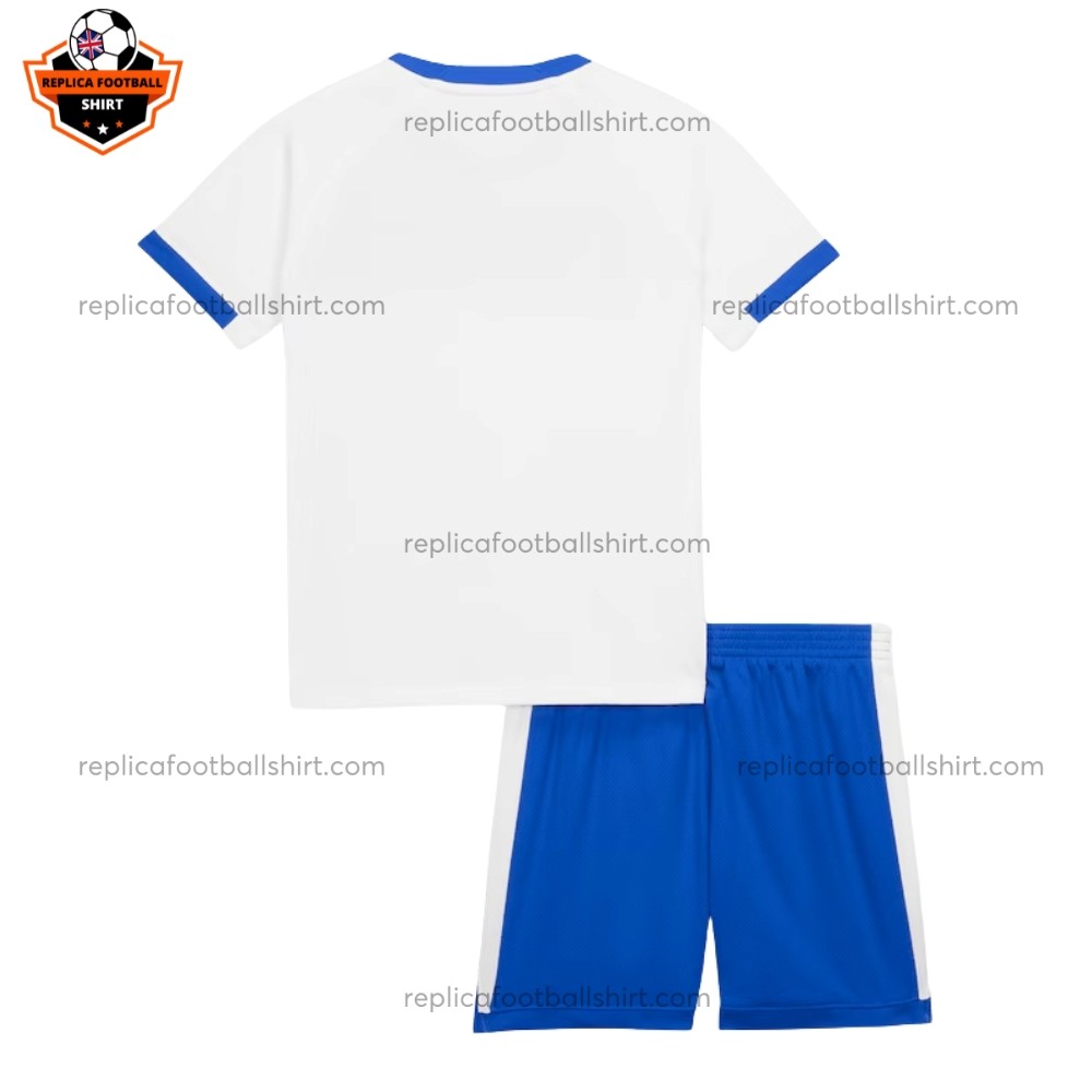England Home Kid Replica Football Kit 2025/26 Back View