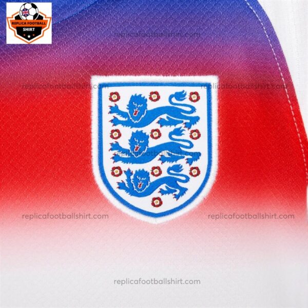 England Home Kid Replica Football Kit 2025/26 Split Logo View