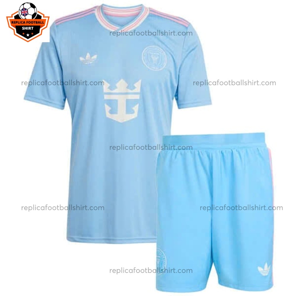 Inter Miami Third Men And Kid Replica Football Kit 2025/26 Front View