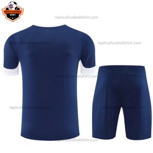 Inter Milan Navy Blue Pre Match Kid Replica Football Kit 2025/26 Back View