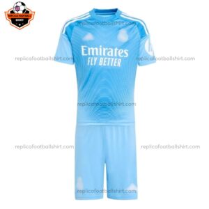Real Madrid Goalkeeper Kid Replica Football Kit 2025/26 Full View