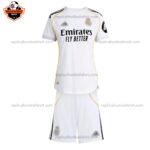 Real Madrid Home Kid Replica Football Kit 2025/26