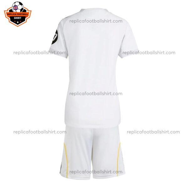 Real Madrid Home Kid Replica Football Kit 2025/26 Back View