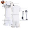 Real Madrid Home Kid Replica Football Kit 2025/26 Full View