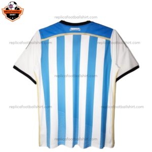 Retro Argentina Home Replica Football Shirt 2014/15 Back View