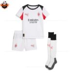 AC Milan Away Kid Replica Football Kit 2025/26