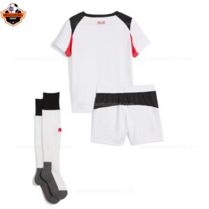 AC Milan Away Kid Replica Football Kit 2025-26 Backview