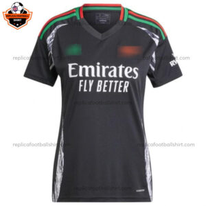 Arsenal Away Women Replica Football Shirt 24/25 - Front View