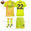 Arsenal Goalkeeper Kid Replica Football Kit 2024/25 RAYA 22 - Over View