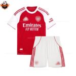 Arsenal 2025/26 Gift Bundle – Home and Third Fan-Version Kids Football Kits (With Socks)