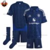 Manchester United Away Kid Replica Football Kit 2024-25 - overview