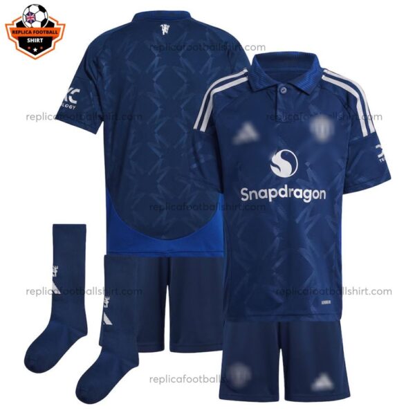 Manchester United Away Kid Replica Football Kit 2024-25 - overview