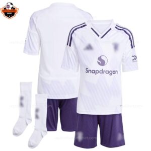 Manchester United Away Kid Replica Football Kits 2025-26 overview