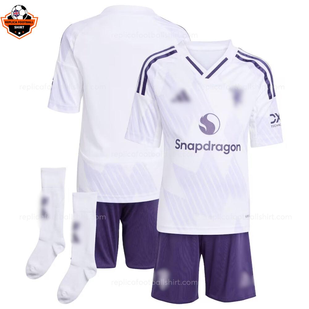 Manchester United Away Kid Replica Football Kits 2025-26 overview